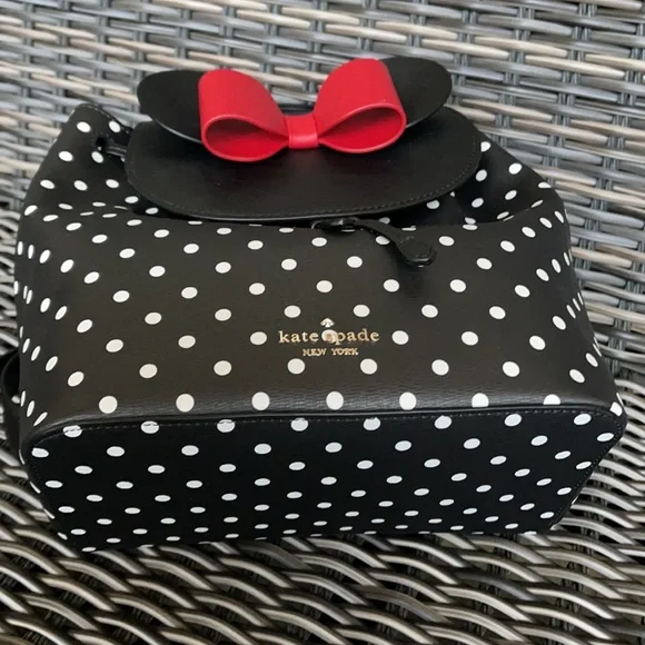 disney x kate spade new york minnie mouse backpack - Picture 10 of 16
